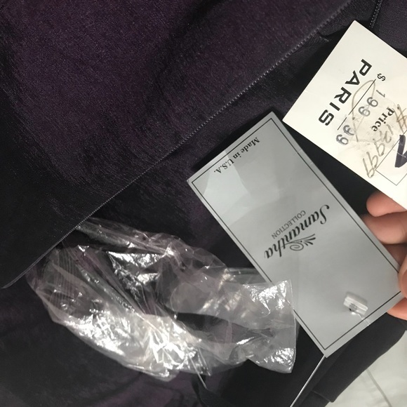 Dark Purple Evening Gown - Picture 4 of 4